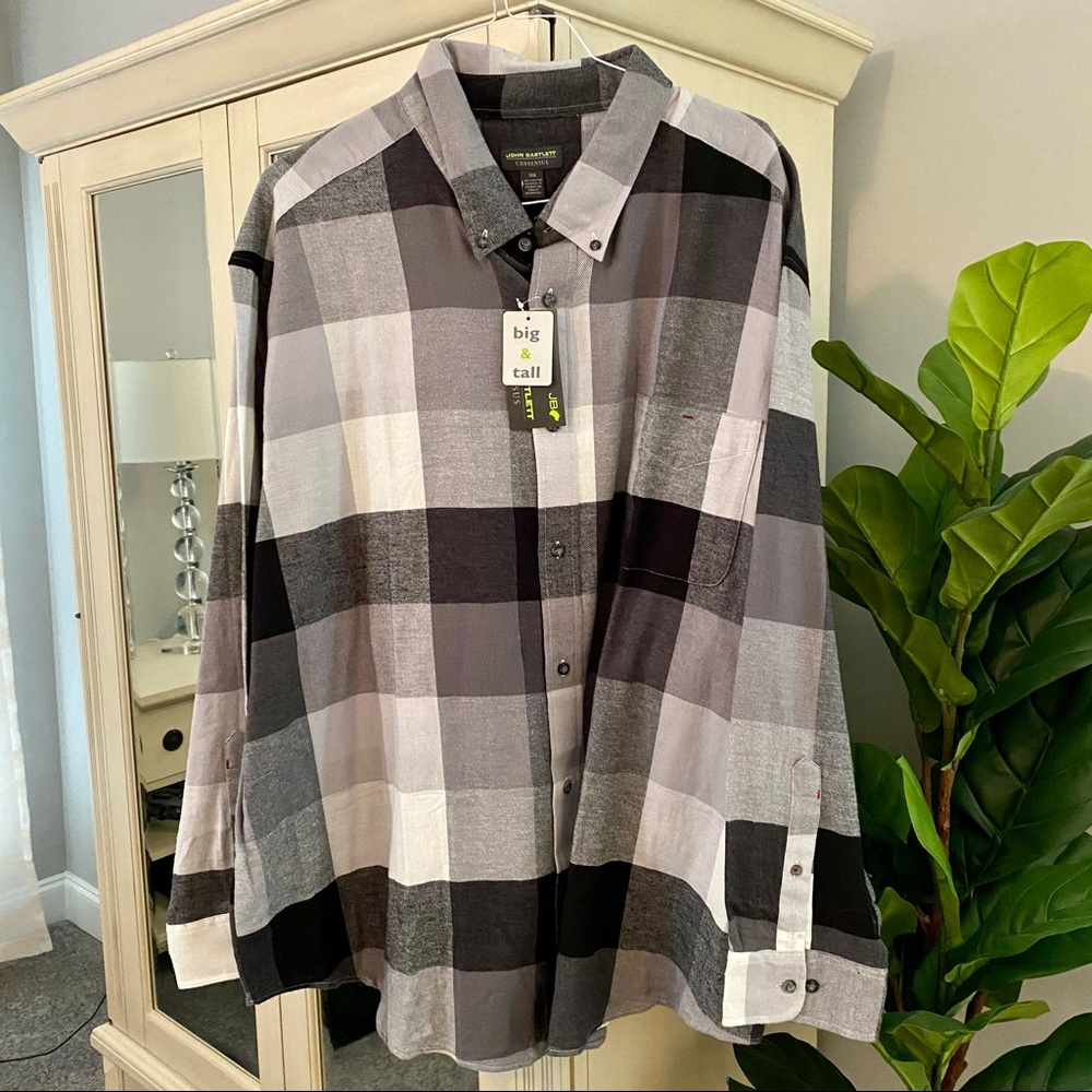 NWT John Bartlett Men’s 3XB Dress Shirt